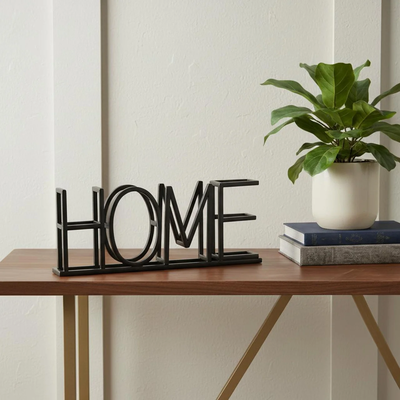 Metal Home Tabletop Sign