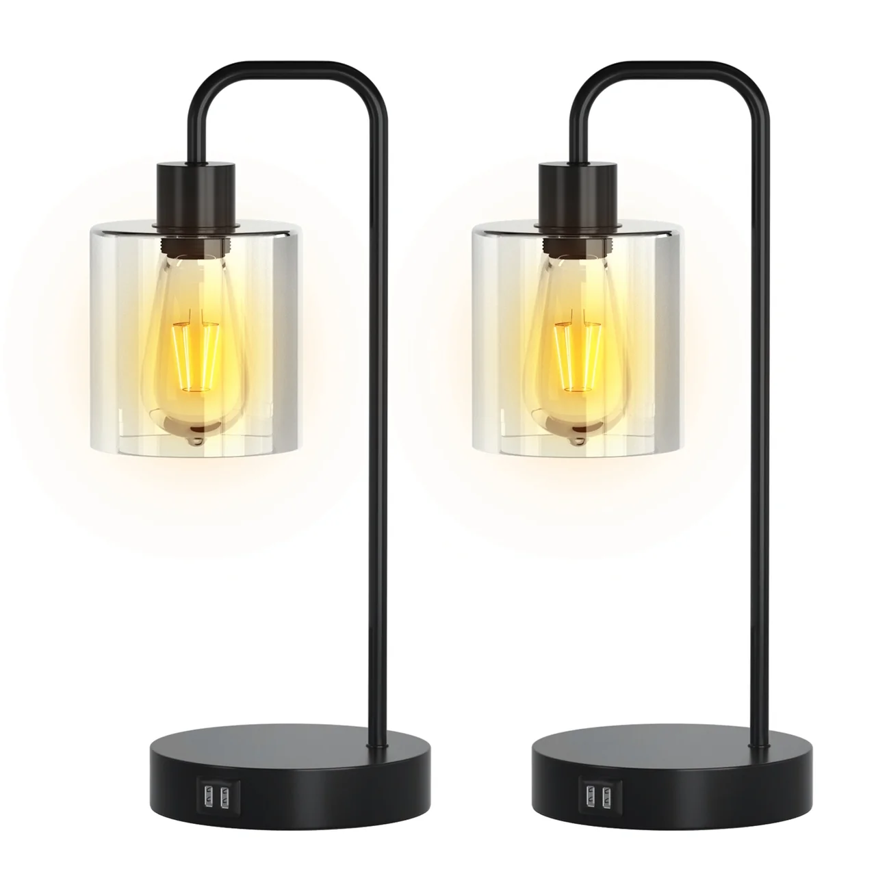 2Packs Touch Control Table Lamp